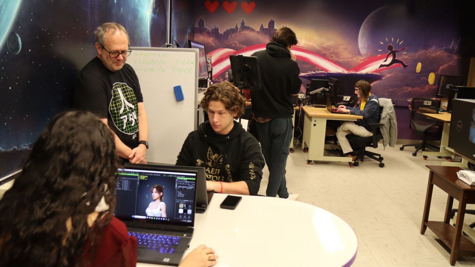 grafika pomaga wizualizować projekty techniczne studentom politechniki
