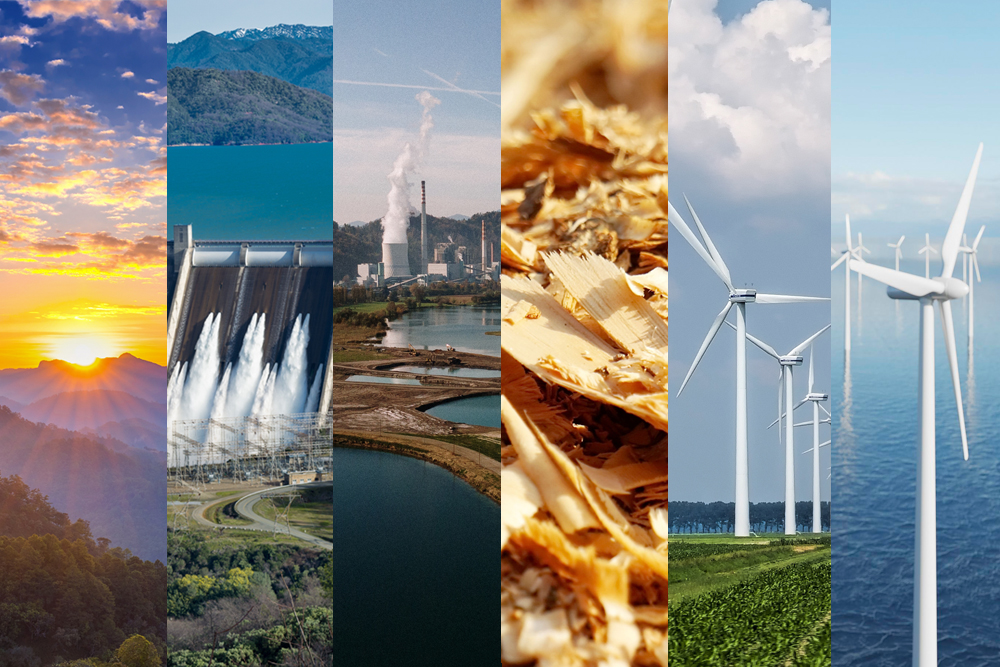Energetyka wodna w akcji elektrownia wodna wykorzystująca siłę rzeki w terenie zielonym
