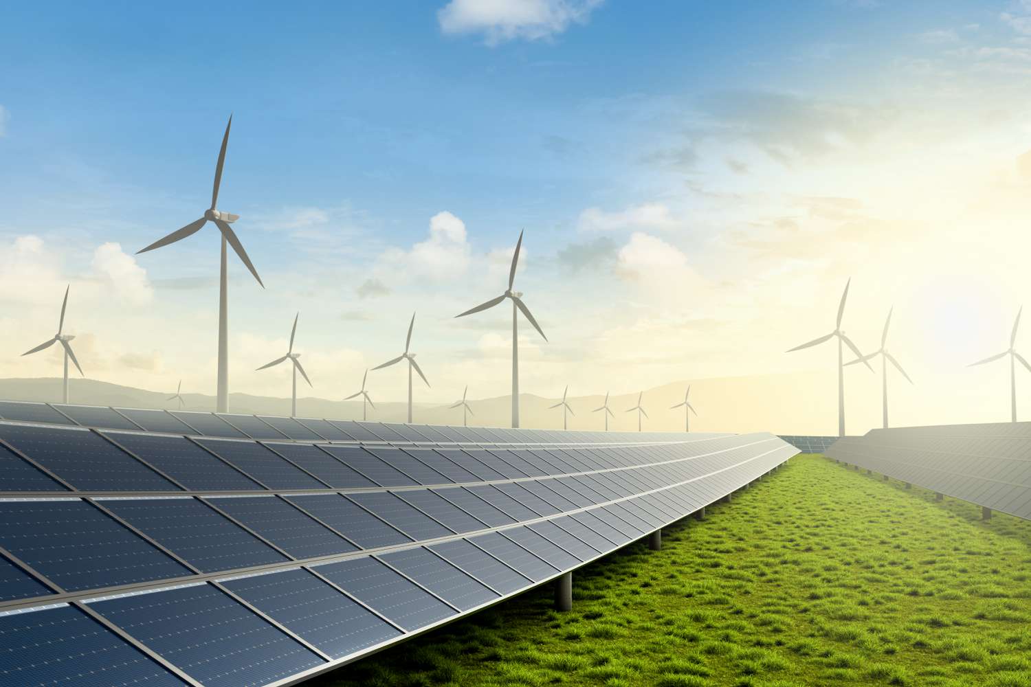 Badania nad energią wiatrową w OZE młody naukowiec analizujący dane potencjału energetyki wiatrowej